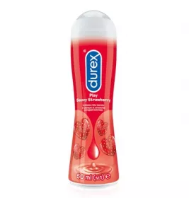 Гель-смазка Durex PlaySweet/Sausy Strawberry клубника 50 мл